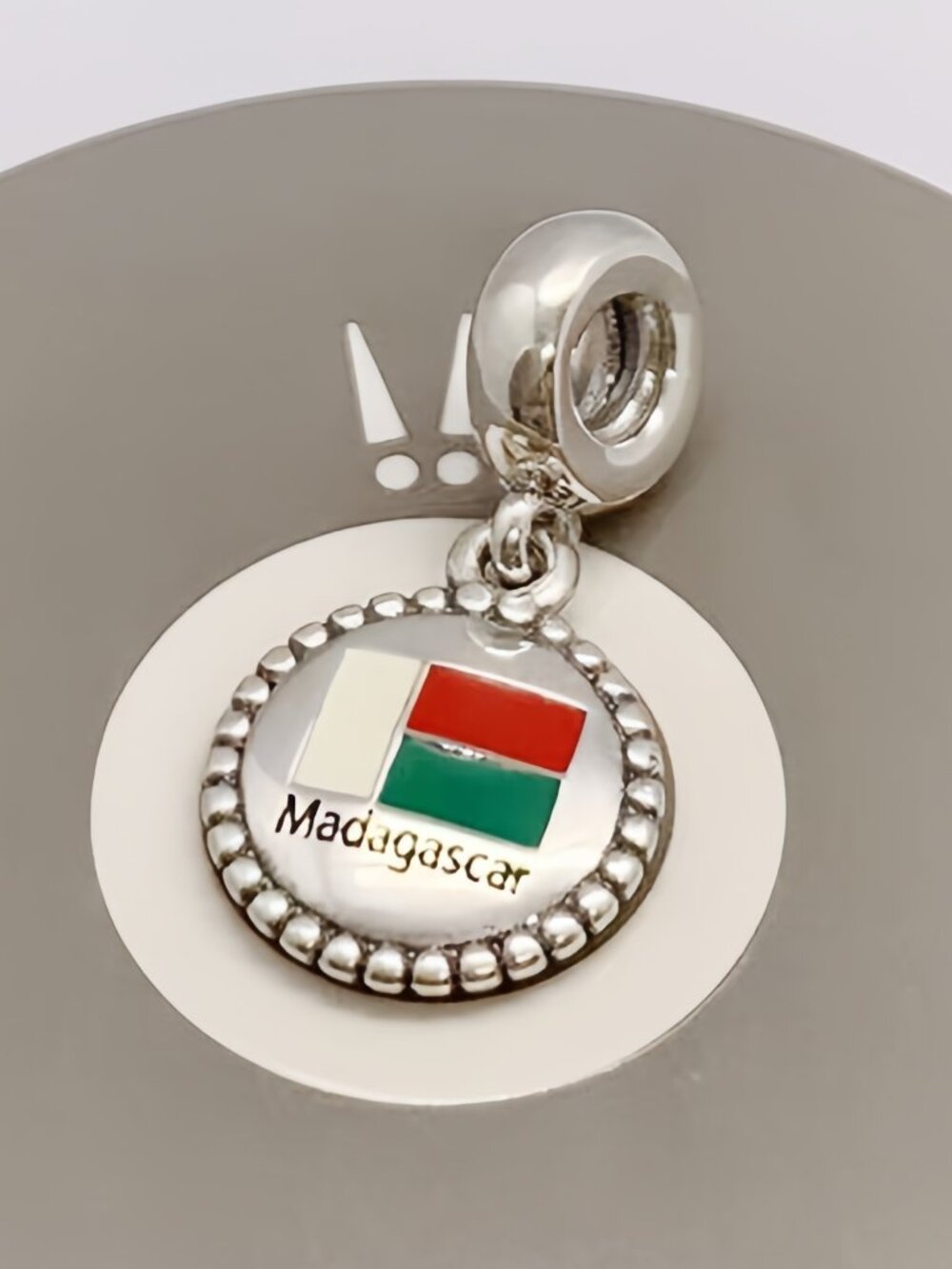 Pandora Madagascar Flag Exclusive Charm